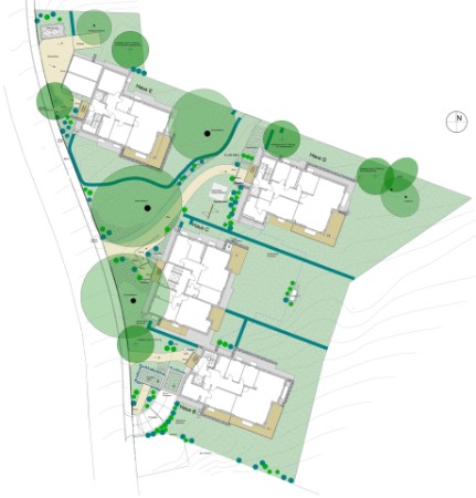 Tutzing_Freianlagen neues Wohnquartier Waldschmidtstraße