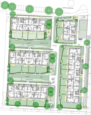 Unterhaching_Freianlagen neues Wohnquartier Kapellenstraße Unterhaching_Freianlagen neues Wohnquartier Kapellenstraße